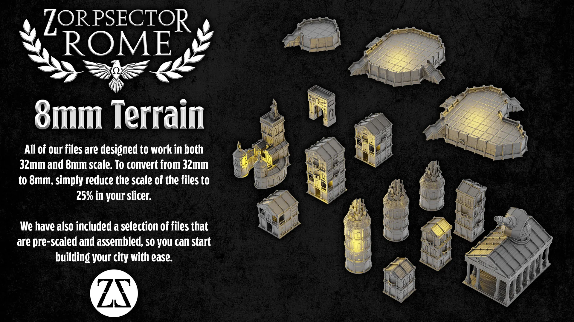8mm Pack ~ Zorpsector: Rome - Image 3