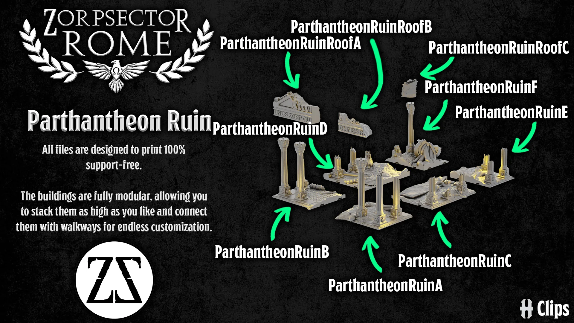 Parthantheon Ruin ~ Zorpsector: Rome - Image 3