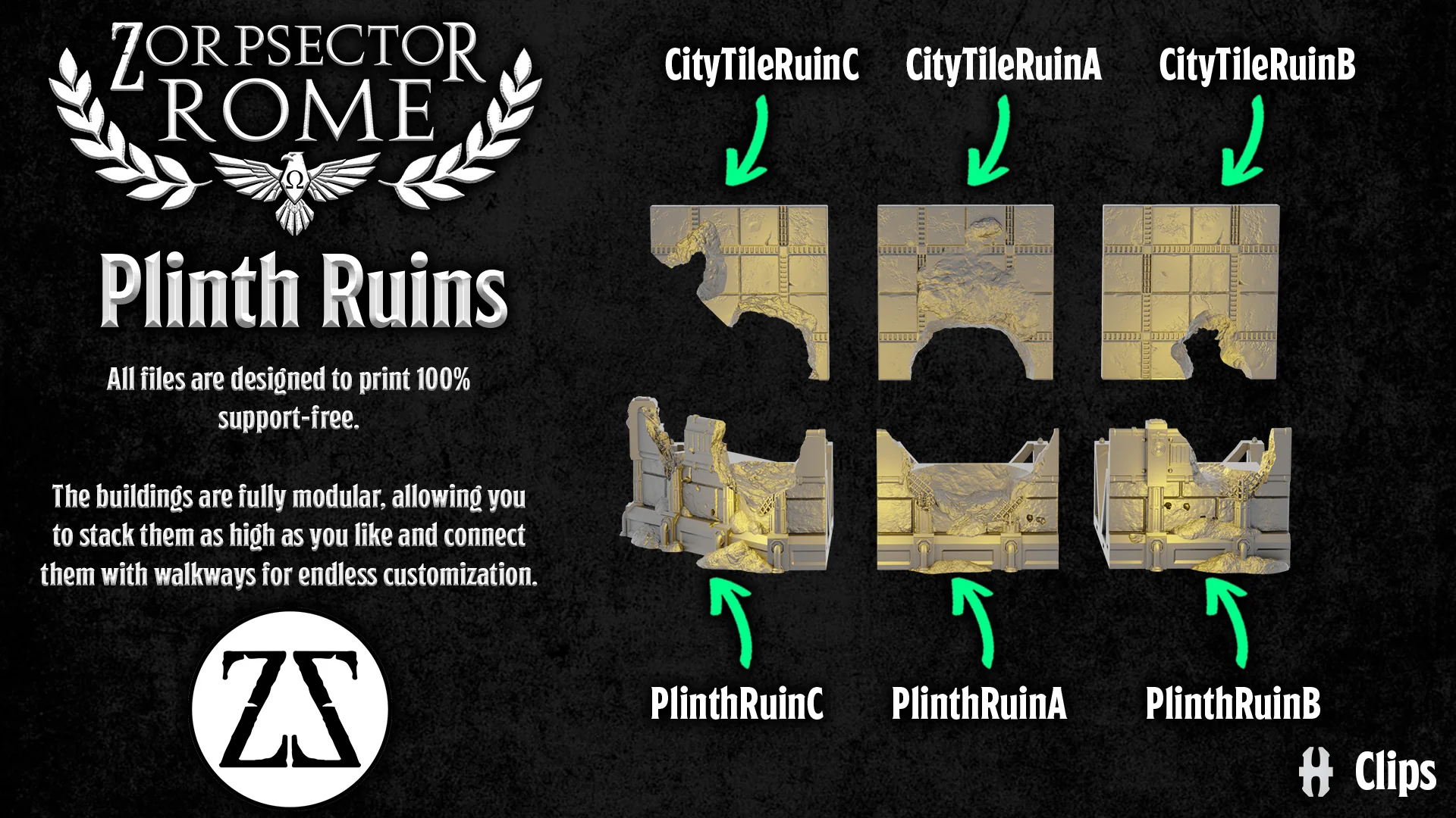 Plinths Ruined ~ Zorpsector: Rome - Image 3